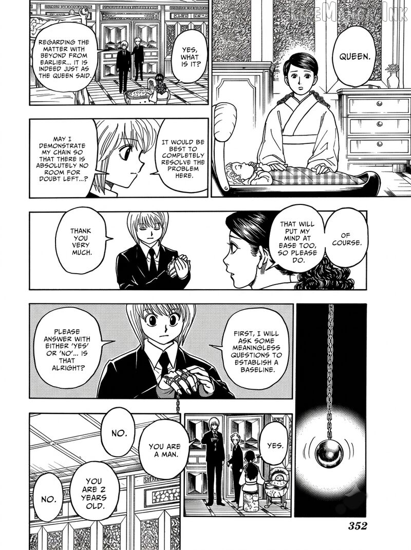 Hunter x Hunter, Chapter 412 image 05